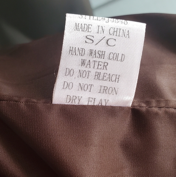 Karlie Caramel faux Rabbit Coat - Picture 6 of 6